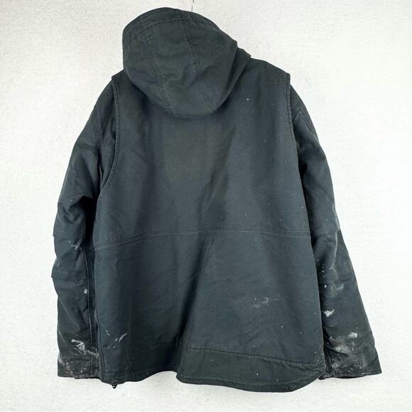 Carhartt Thrashed Distressed Full Swing Loose Fit Quick Duck Insulated Jacket L - Picture 8 of 15